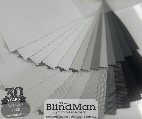 Roller blinds material